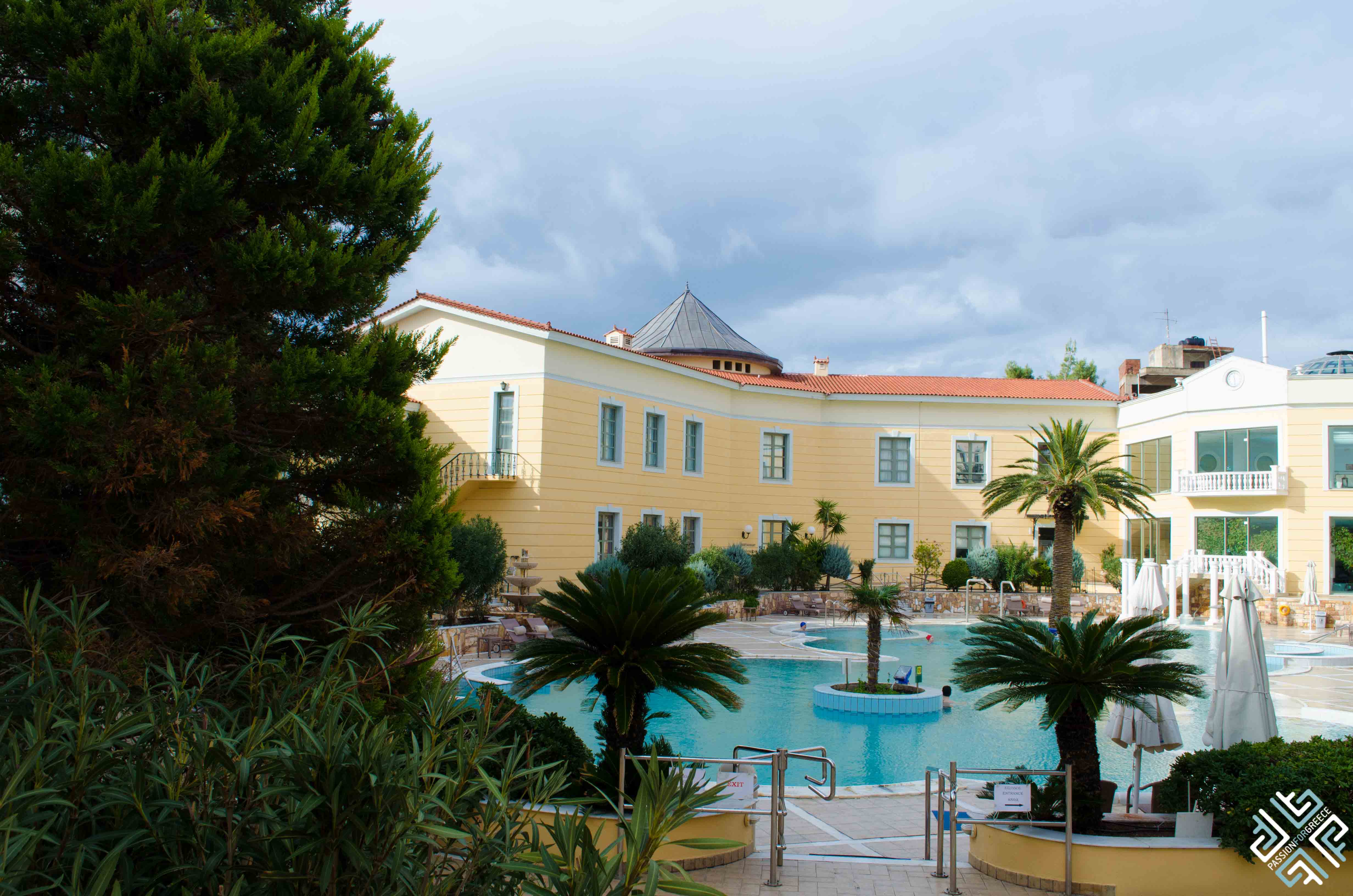 Thermae Sylla Spa & Wellness Hotel in Edipsos, Greece
